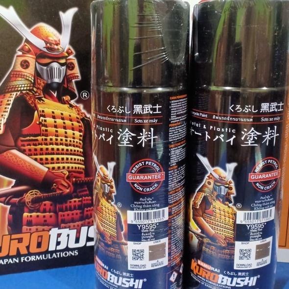 Samurai Paint Kurobushi Cat Semprot Pilox Pilok H751* Dan Y9595* Matte Red / Merah Doff Dop (400Ml)