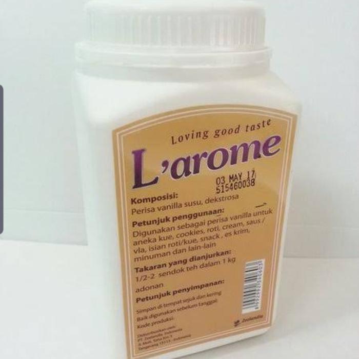 L'AROME VANILLA SUSU 500 GRAM/LAROME ESSENCE VANILA SUSU BENTUK BUBUK