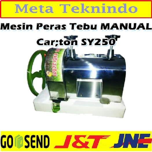 Mesin Peras Tebu SUGARCRANE CRUSHER MANUAL SY250