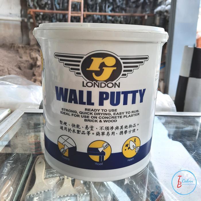 "New" Plamir / Dempul tembok / Wall Putty RJ (5KG)