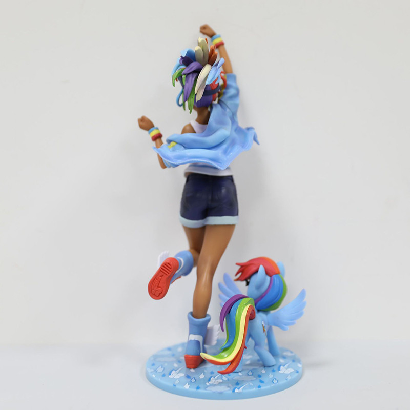 Kotobukiya My Little Pony Rainbow Dash My Little Pony Bishoujo 1/7 PVC Action Figure Anime Figure