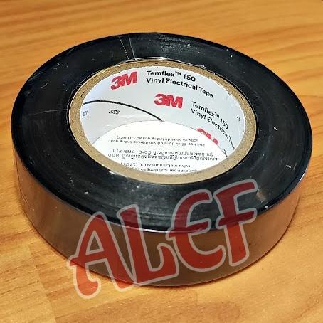 isolasi listrik 3M solasi tape kabel hitam