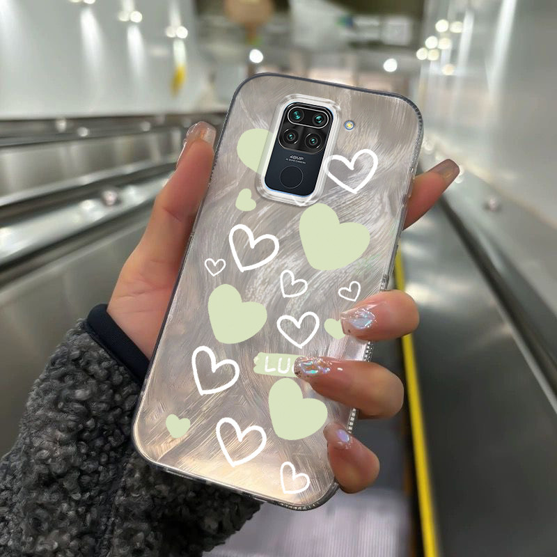 Casing Hp Xiaomi Redmi Note 9 Case Casing HP Softcase ponsel silikon tahan jatuh transparan camlet K