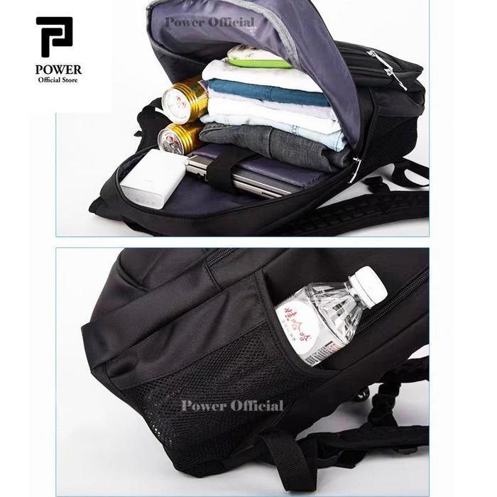 POLO SUPER Tas Pria Ransel Laptop 20 inc Expanding Backpack Jumbo Size Ransel Pria Tas Punggung