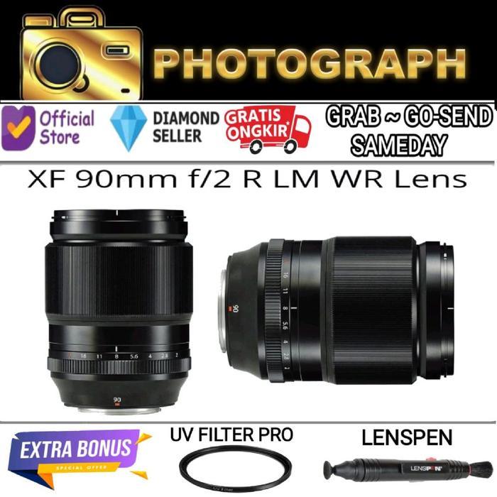 LENSA FUJIFILM FUJINON XF 90MM F2 R LM WR / FUJIFILM FUJINON XF 90MM F/2 R LM WR