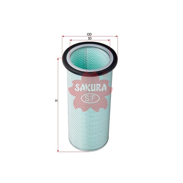 Sakura Air Filter Udara A-5610 Komatsu Wa470, Komatsu 500-2, Komatsu 500-3, Komatsu 600-1, Komatsu