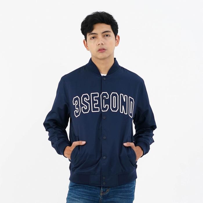 Best Seller 3Second Jaket Bomber Pria Regular Fit Taslan Kalla Ol-C071224 Original
