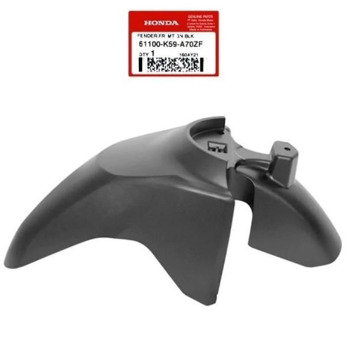 Spakbor Depan Hitam Doff New Vario 150 K59J - 61100K59A70ZF