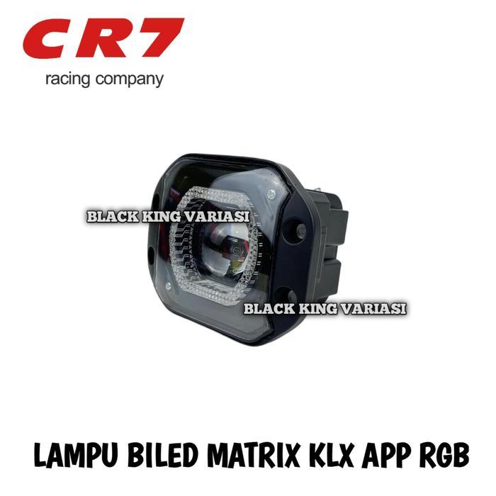 Lampu Biled Klx Ktm Crf Wr155 Lampu Tembak Biled Matrix Rgb Universal Lampu Biled Matrix X1 Flat Cut