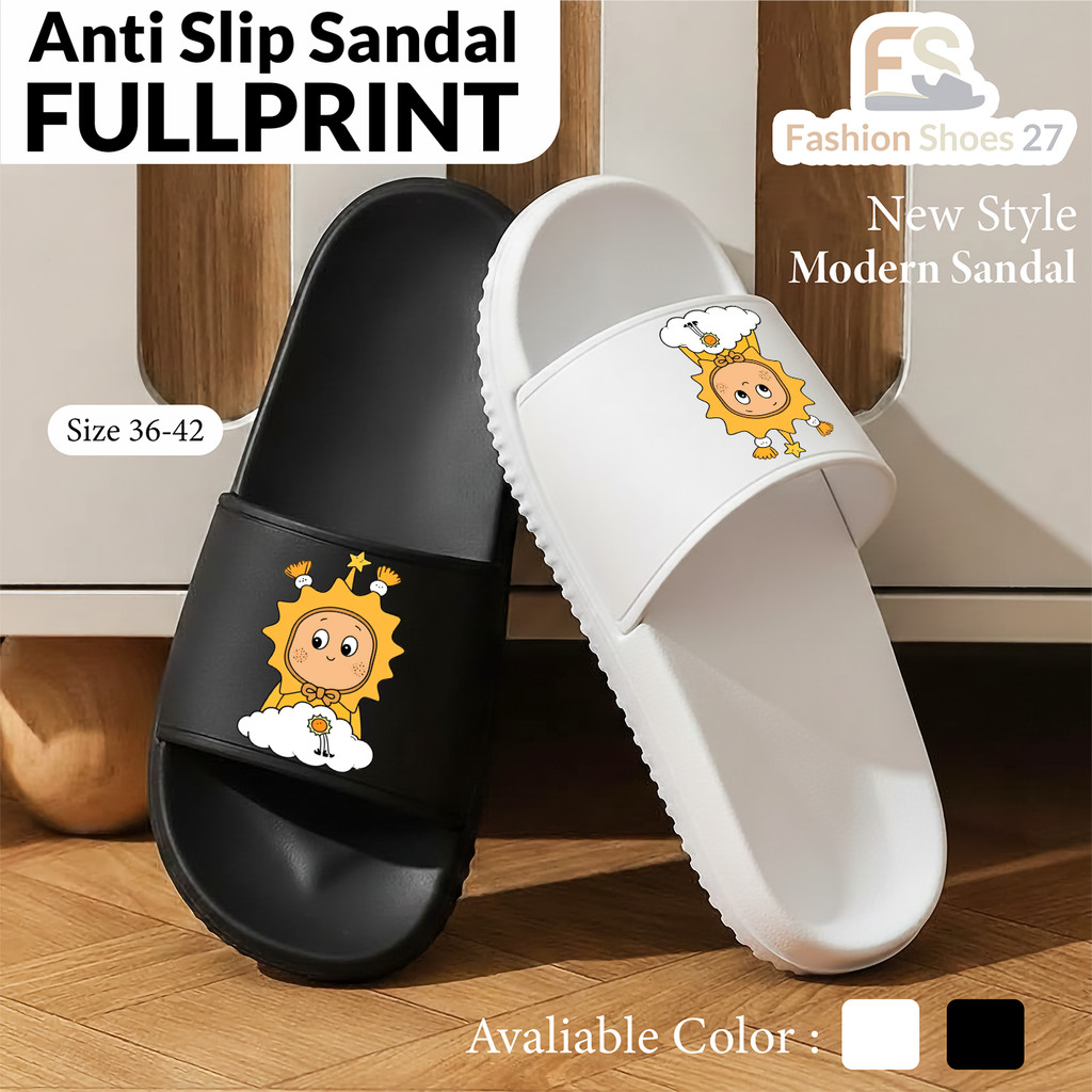 Sandal Sandal Cowok Kartun TWINKLE TWINKLE Nyaman Ringan Sistem Pengunci Atasan Elegan Lentur Murah