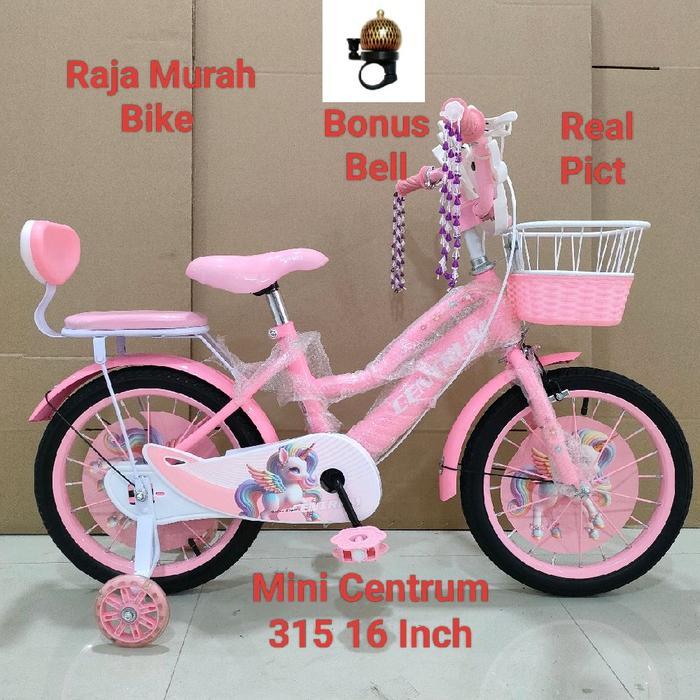 Sepeda Anak Perempuan Mini 16 Inch Centrum 315 Sepeda Anak Centrum 315 16 inch Gratis Ongkir