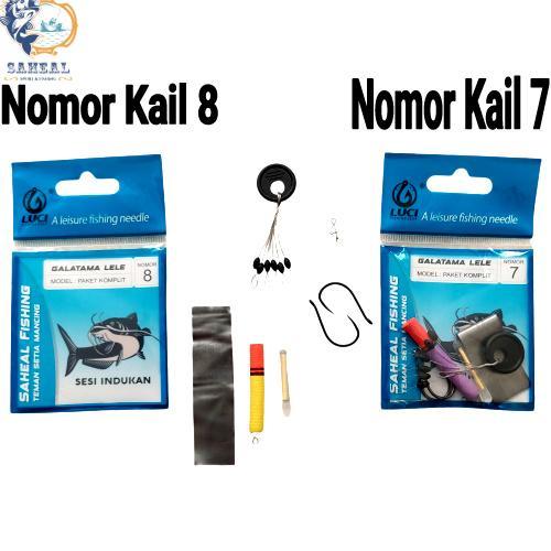 Paket Pancing Rangkaian Kail Galatama Lele Siap Pakai