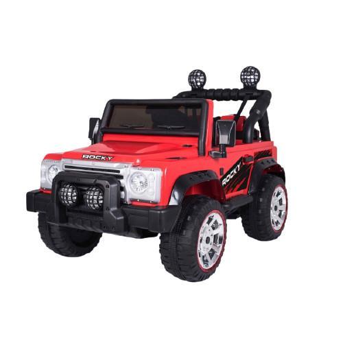 ROCKY 5008 BAN EVA - Mainan Mobil Aki Anak Maenan Mobilan - RED Merah - BAN PLASTIK