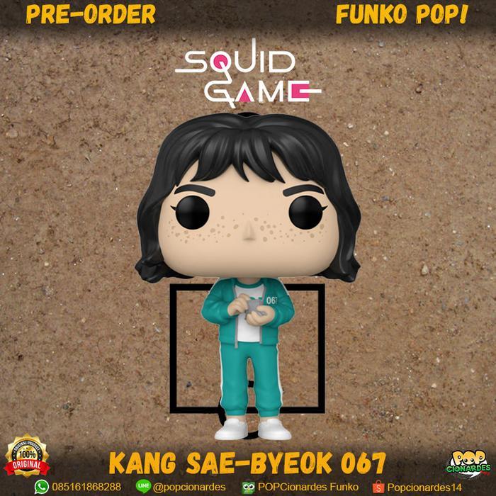 Ready Funko POP Netflix Series - Squid Game - Kang Sae-Byeok 067