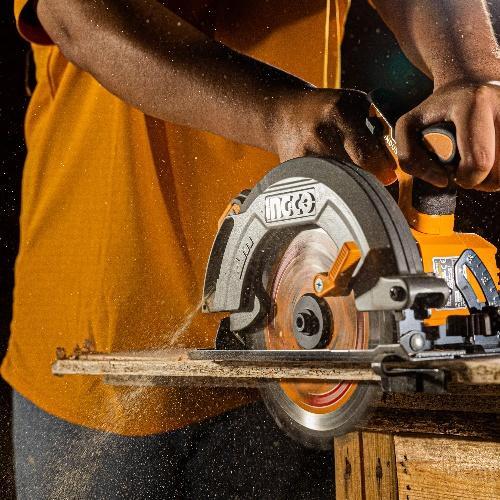 [] P20S Gergaji Potong Kayu 20V INGCO CSLI1651 Cordless Circular Saw