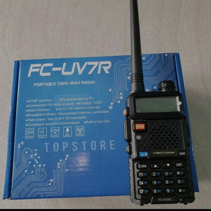 Ht Firstcom Uv7R Dualband Garansi Resmi Uv7R Firtscom Walkie Talkie