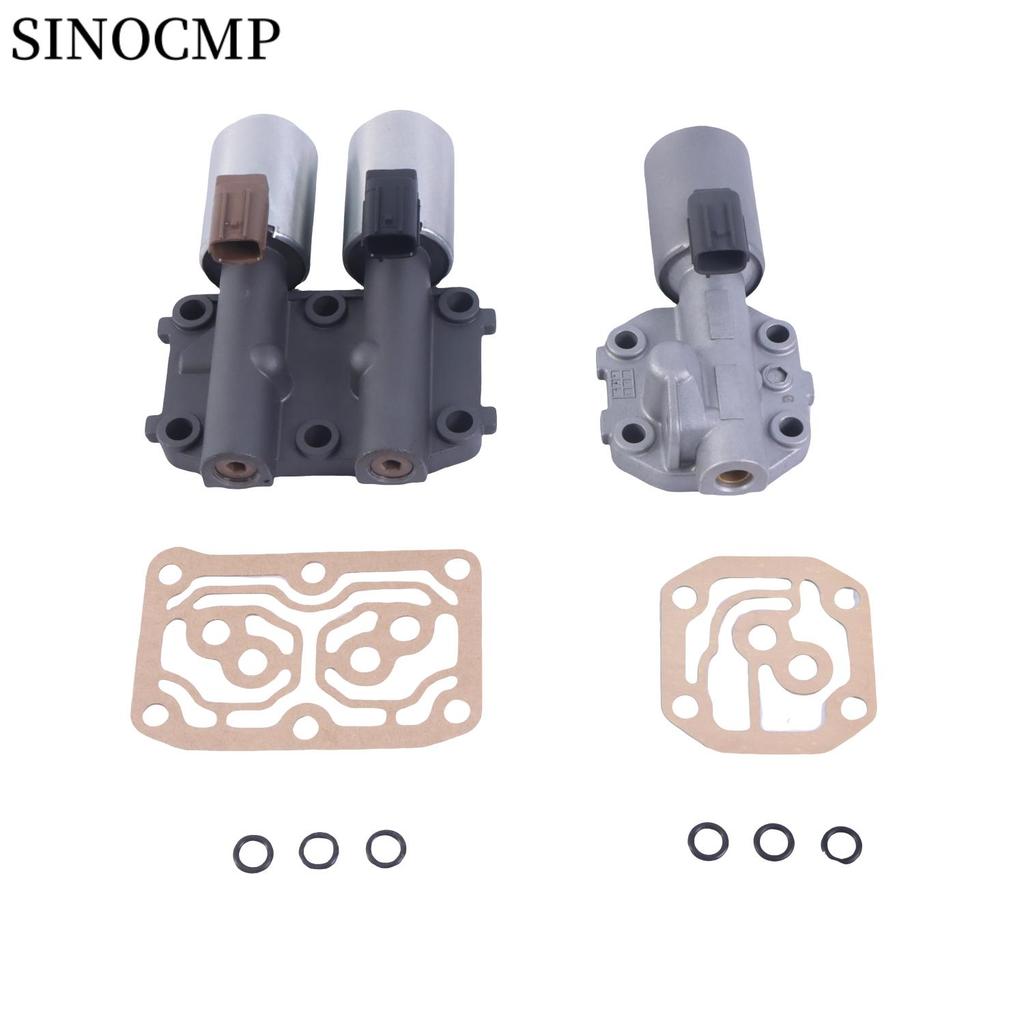Transmission Solenoid Pair 28260-Prp-014 28250-Rpc-003 For Honda Accord Acura Transmission Dual