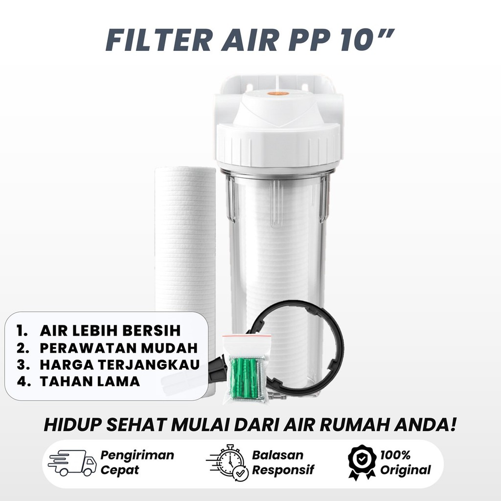HOUSING FILTER AIR  10" + Filter PPF 5 Micron- PPF