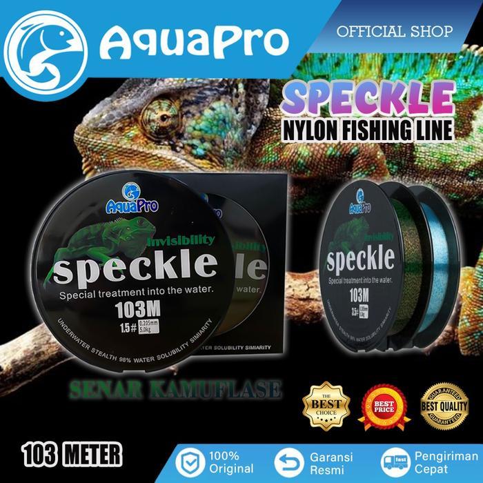 Senar Pancing Ikan Line Fishing Speckle Bunglon Senar Pancing Nilon 103M Senar Titik Tak Terlihat