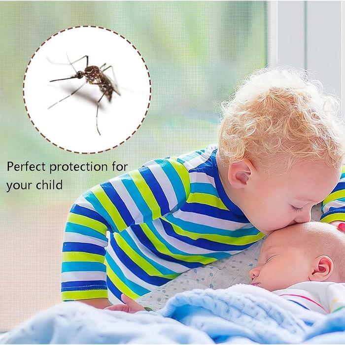 Jaring Kasa Nyamuk Roll PP Nano Tirai Penutup Jendela Ventilasi Kamar Mosquito Net Curtain