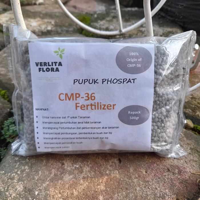 NEWW Pupuk Super Phospate CMP36 500gram Pupuk TSP / SP36 Non Subsidi Mempercepat Pertumbuhan Tanaman