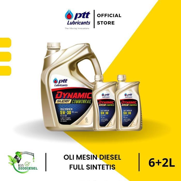 PTT Dynamic Super Commonrail SAE 5W-30 ACEA C3-16 [7+1L]