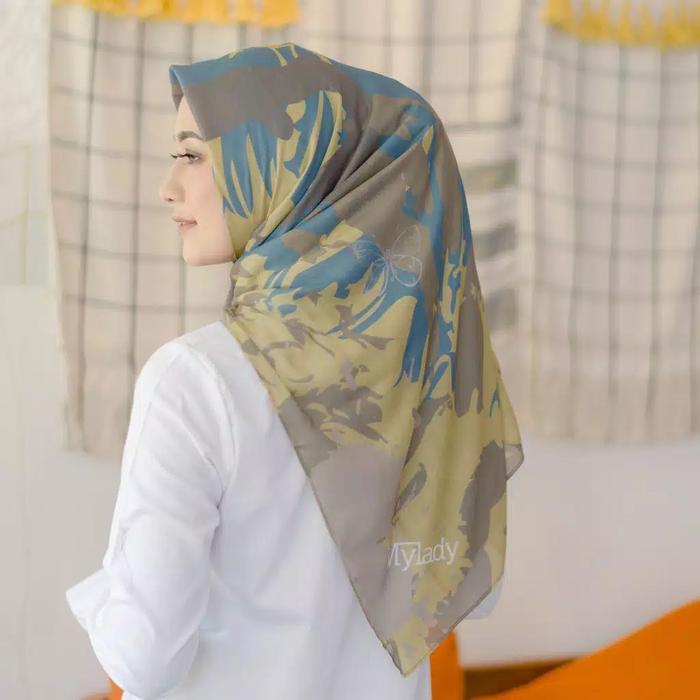 ASLI MYLADY HIJAB REGULER CHASTRA Cantik Muslim Square Syari Segi Empat READY STOCK