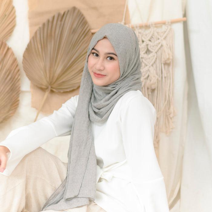 ORIGINAL Lozy Hijab - Waffle Shawl (Hijab Pasina Katun) READY STOCK