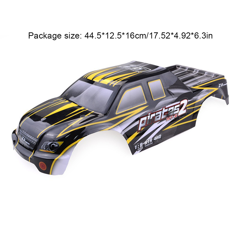 Zd Racing 1/8 Rc Truck Car Body Shell Cover Pvc Car Shell Part For 1:8 Zd Racing 9116 08427 Rc Car