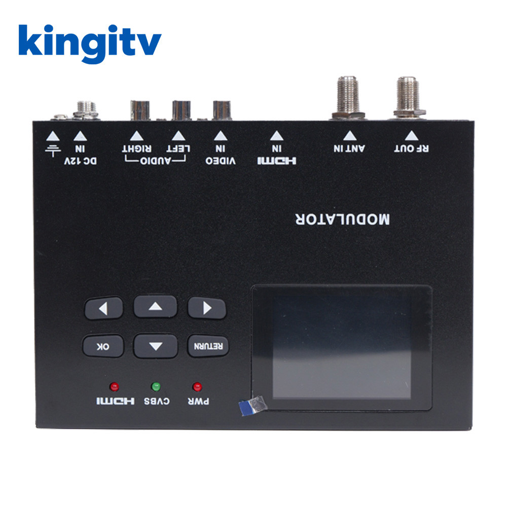DISKON HD Encoder Modulator AV CVBS HDMI to RF DVB-T ATSC DVB-C ISDB-T DTMB Modulator Digital TV equ