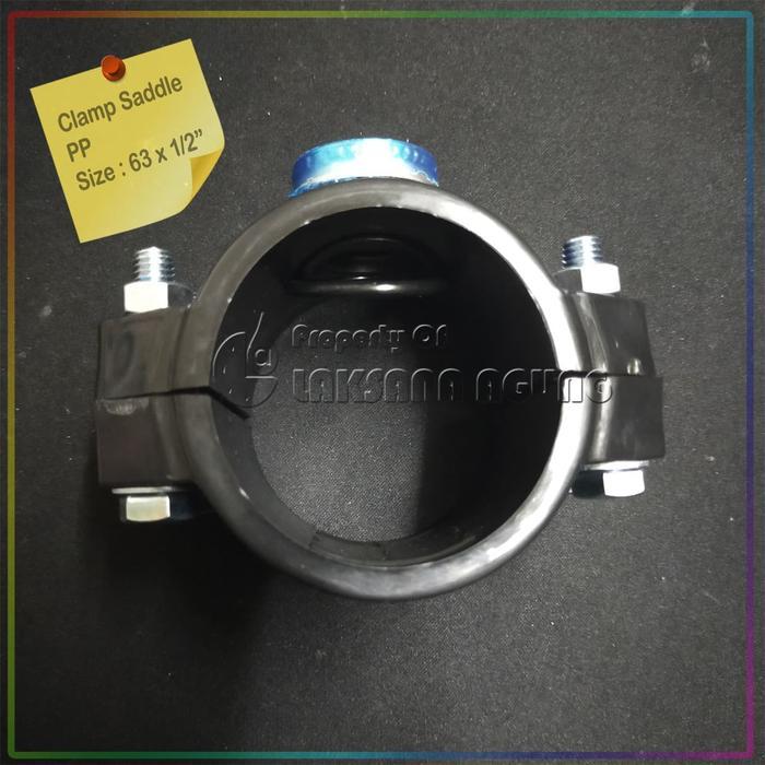 Clamp Saddle Klem Sadel 160 X 1 Inch Hdpe
