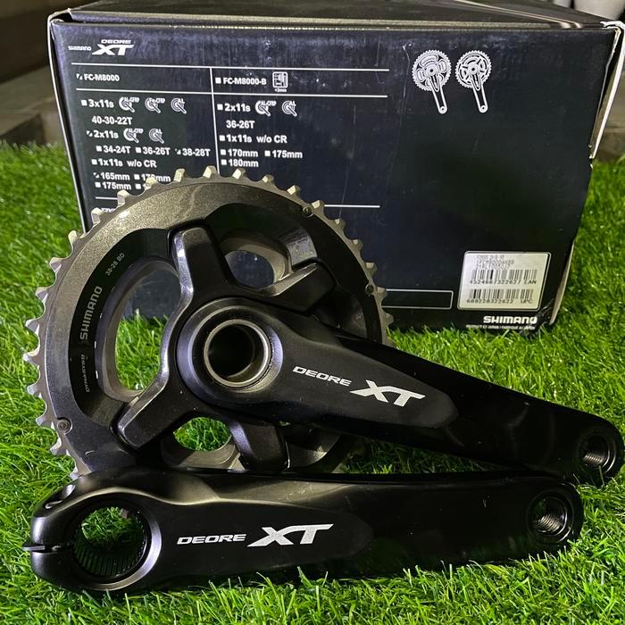 Crankset Fc M8000 2 Double Deore Xt 170Mm