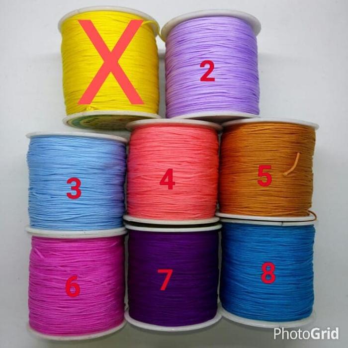Per ROL - Tali Kur 1mm - Tali Simpul HP Macrame - Knot Cord