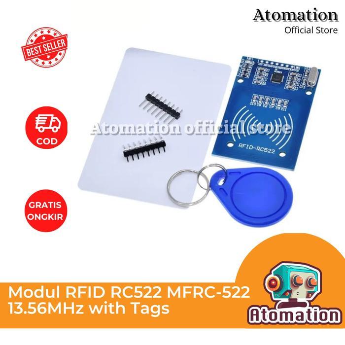 Modul RFID RC522 MFRC-522 RC-522 13.56 MHz Support E KTP