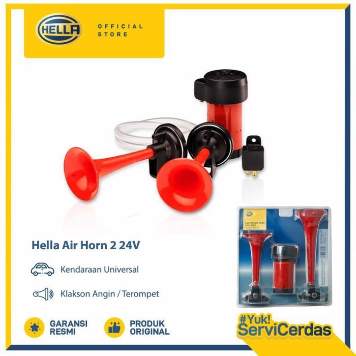 Klakson Terompet Air Horn 2 24V - Klakson Telolet / Klakson Mobil
