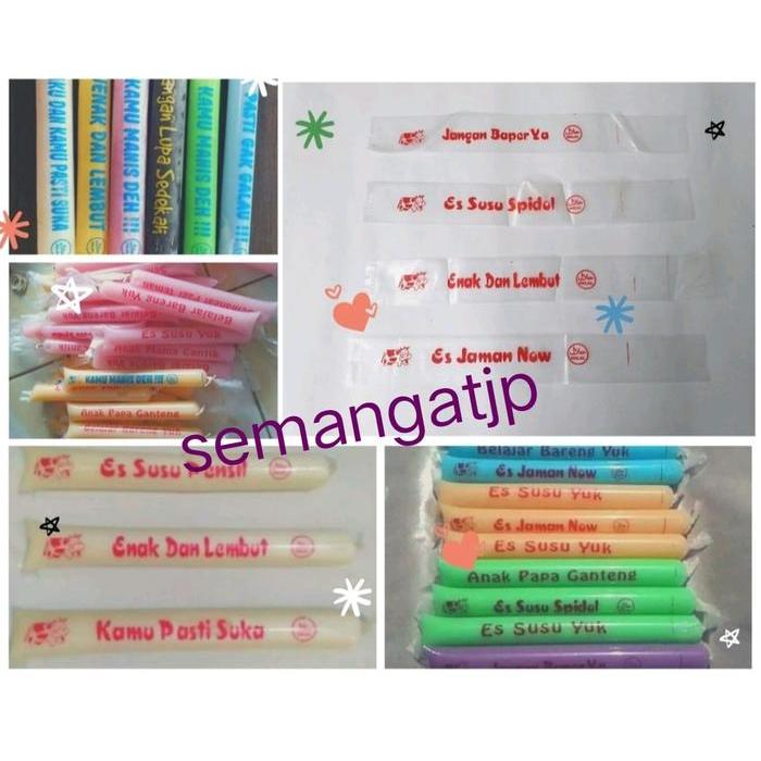 "New" Plastik Es Lilin 3x20 / Kantong Plastik PE ES Lilin