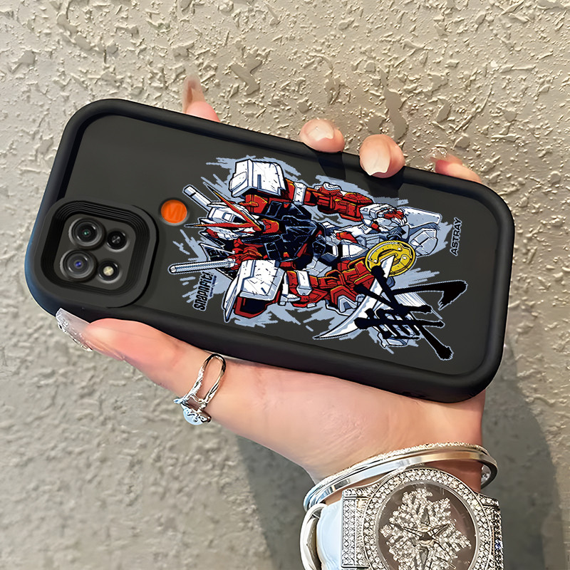 Casing Hp Untuk Xiaomi Redmi 9C Redmi 9C NFC Redmi 10A POCO C31 Case Casing pola robot Cesing HP Kas