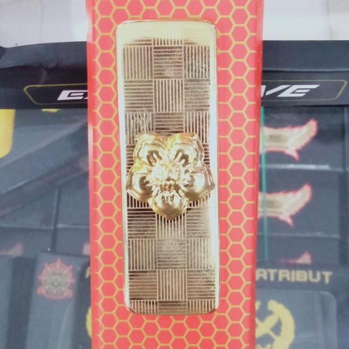 tanda jabatan kerah asn pns Kemendagri eselon 4 polos gol 3D