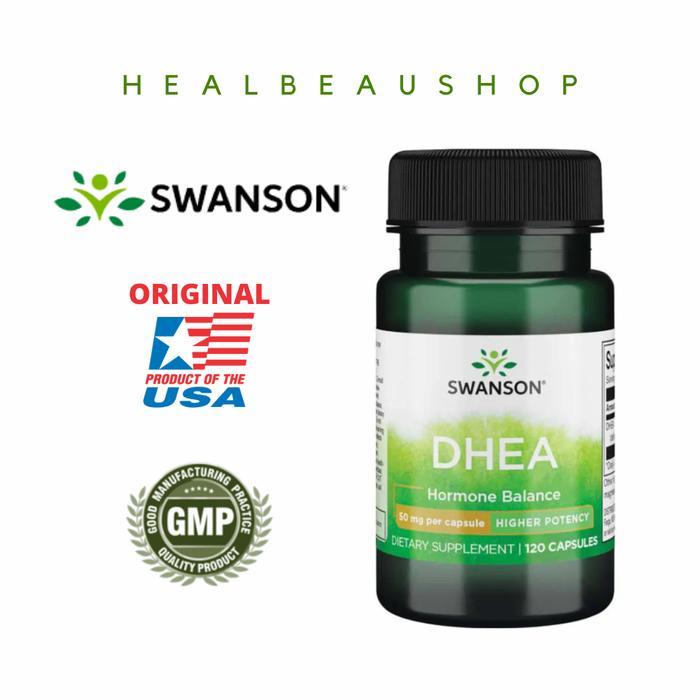 Swanson Dhea Hormone Balance 50Mg Isi 120Caps Moodswing Stress Relieve