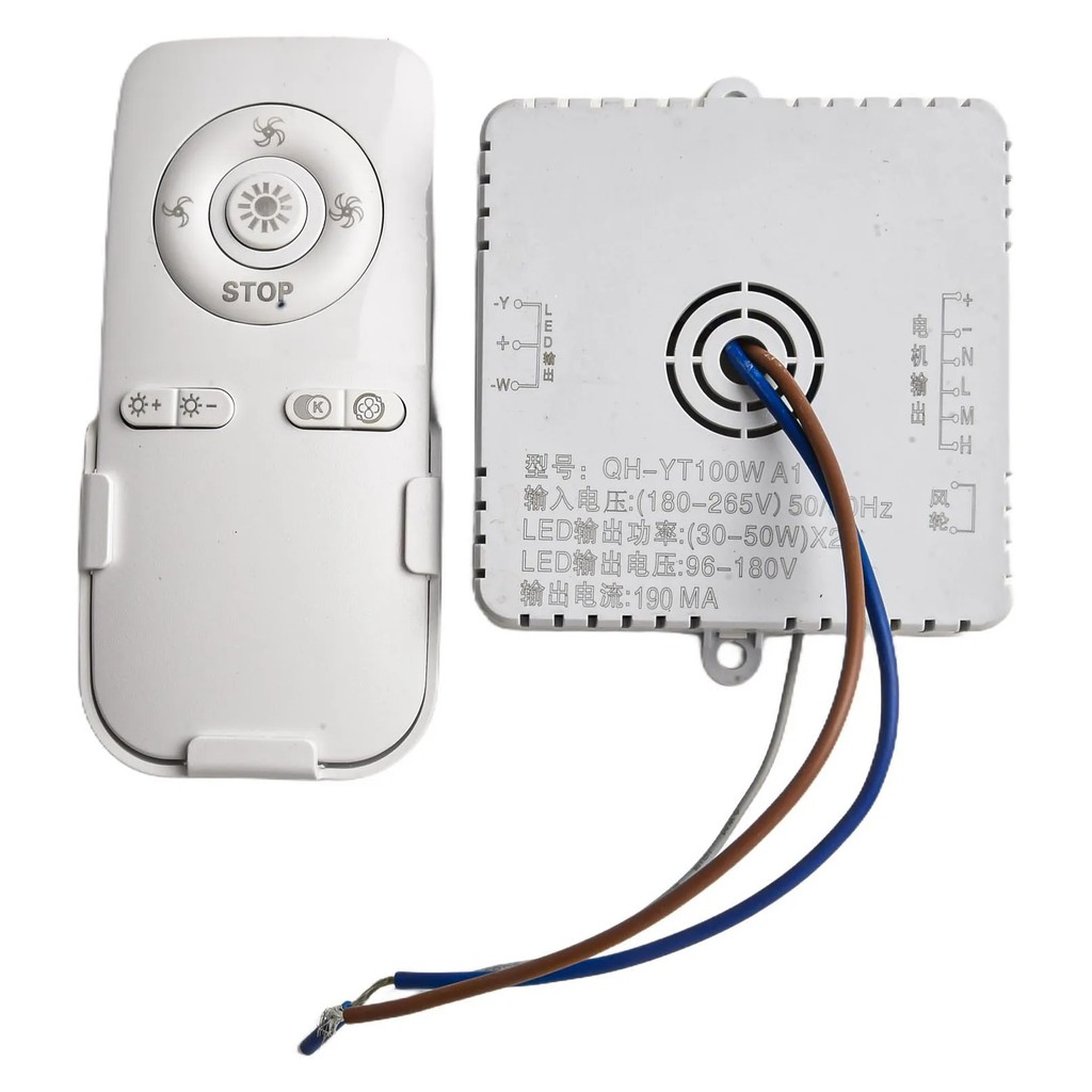 Bedroom Ceiling Fan Light Remote Control 100W Receiver Driver Accessories Common Ceiling Fan Remote