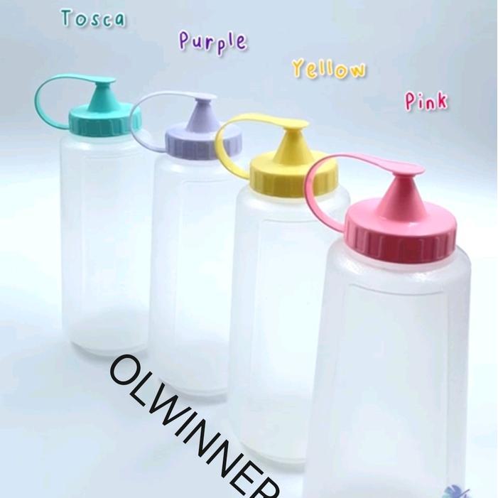 BOTOL KECAP PLASTIK 1000 ML/BOTOL SAUS PLASTIK/BOTOL BUMBU/BOTOL CAIR PLASTIK/PLASTIK KECAP