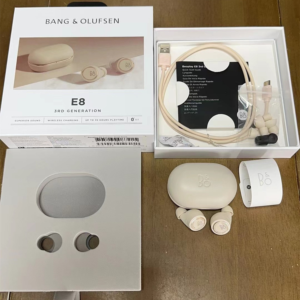 B&O Beoplay E8 3.0 TWS Wireless Headphones Bluetooth 5.1 in-ear Sports Earphone Earplugs With Mic No