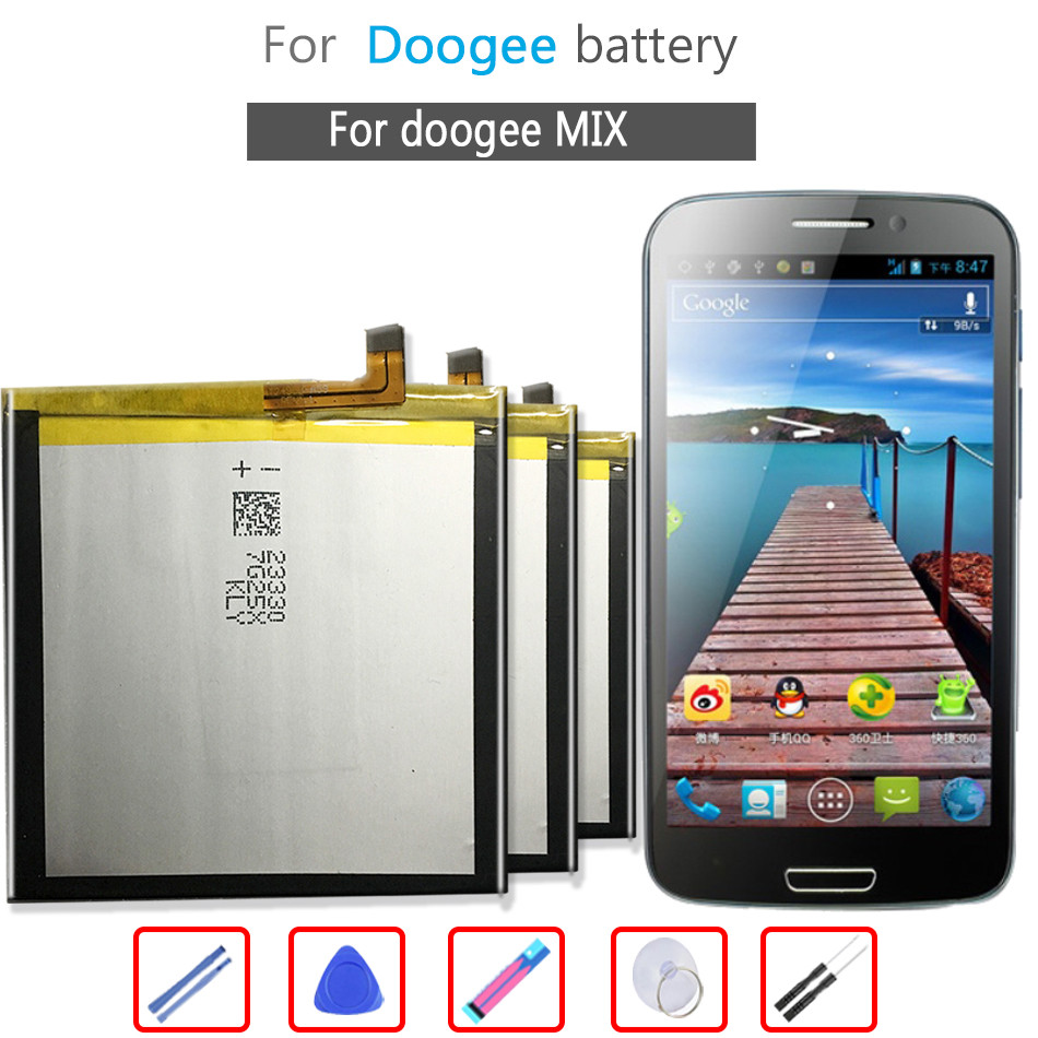 3380mAh/3080mAh Battery for Doogee Mix/MIX Lite Mixlite Mobile Phone