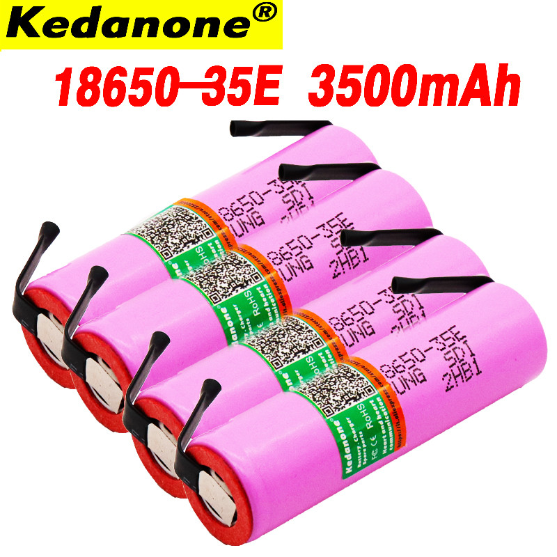 samsung 18650 3500 mAh 13Adischarge INR18650 35E INR18650-35E 18650 li-ion 3.7 battery rechargeable 