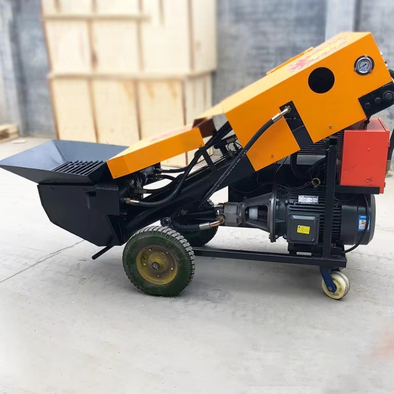 Electric Diesel Engine Powered Easy Operation Concrete Pump Small Machine Mini Portable Mobile