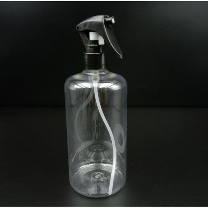 BOTOL 500ML CLEAR TUTUP TRIGGER BURUNG / BOTOL SPRAY TRIGGER 500ML