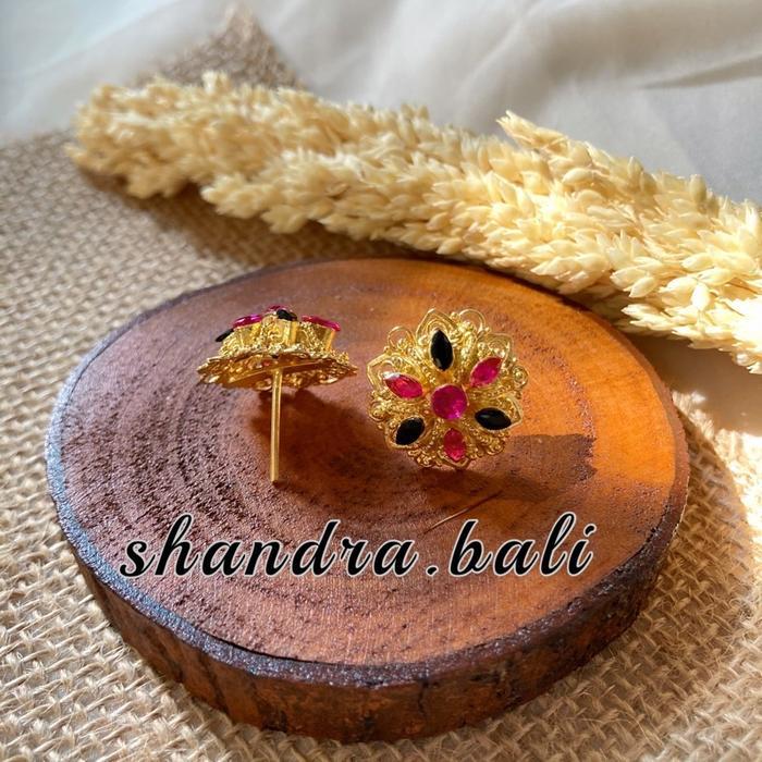 Ready...Ready...Ready...] Anting Bulan Alpaka Kebaya Bali