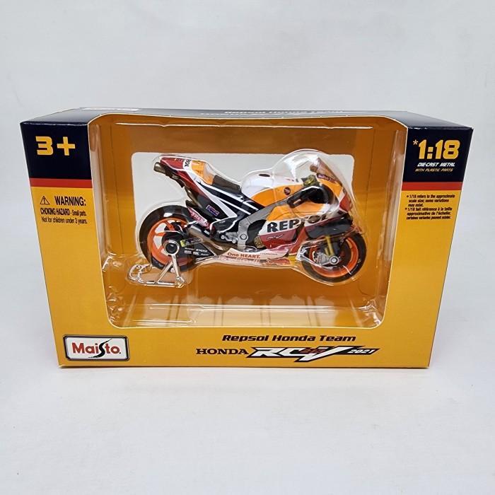 DIECAST MOTOGP REPSOL HONDA RC213V 2021 POL ESPARGARO MAISTO 1:18