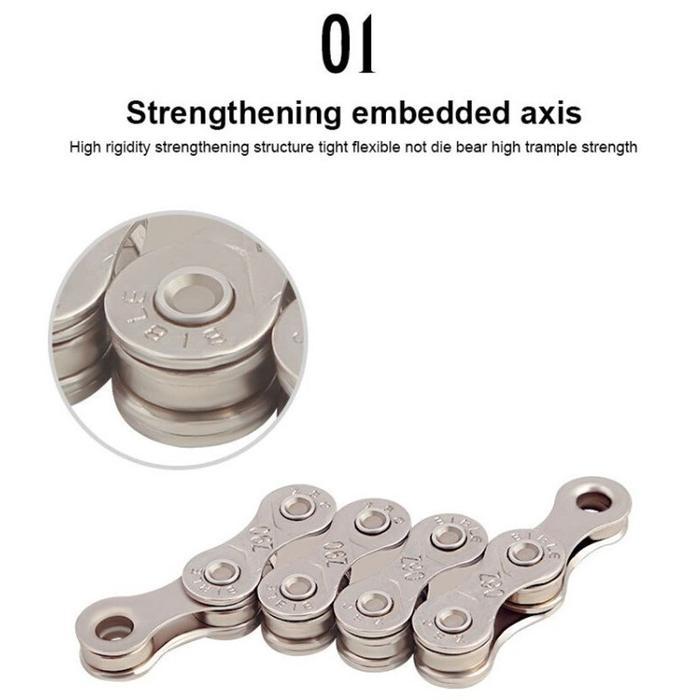 Toopre Rantai Sepeda Lipat Mtb Roadbike Fixie Speed 1 Sampai 12 Speed