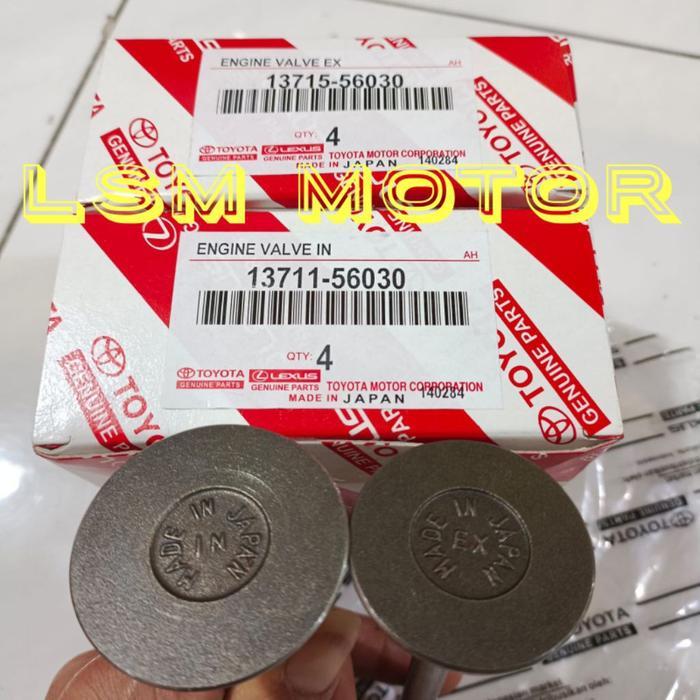 Engine Valve In Ex As Topi Klep Land Cruiser Bj40 Asli Parts